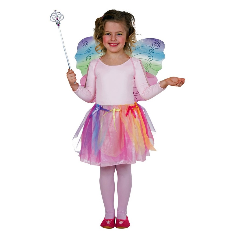 Rainbow fairies child costume