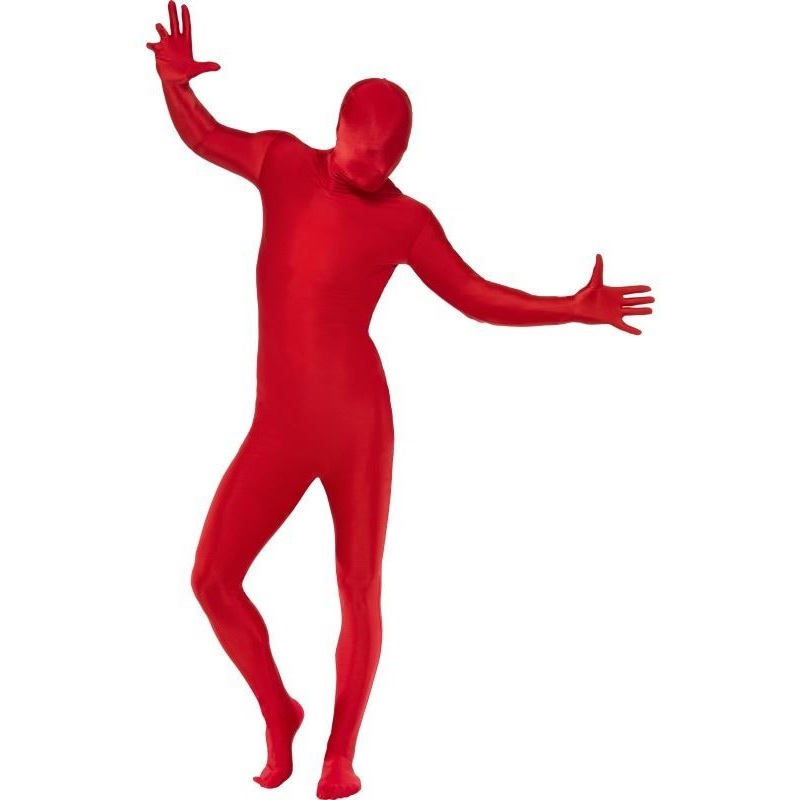 Red Second Skin Overall Red M