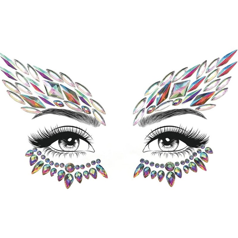 Self-Adhesive Gems Show Girl