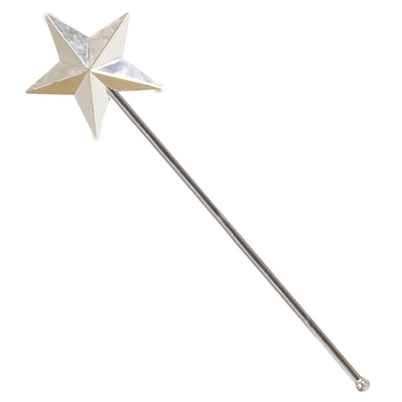 Shiny fairy wand with star