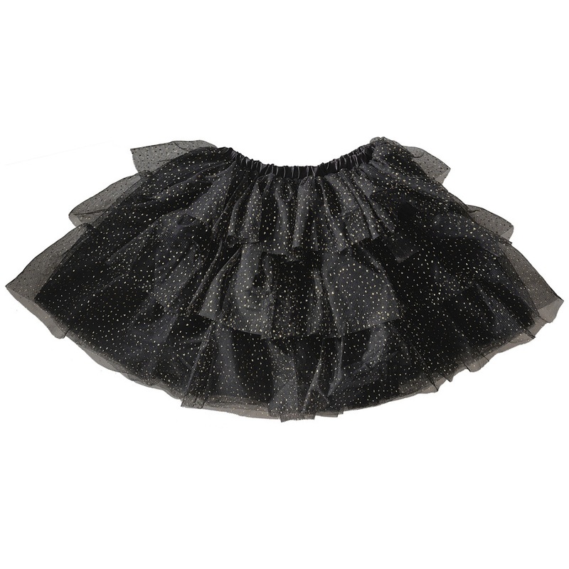 Star magic tutu for girls black deluxe