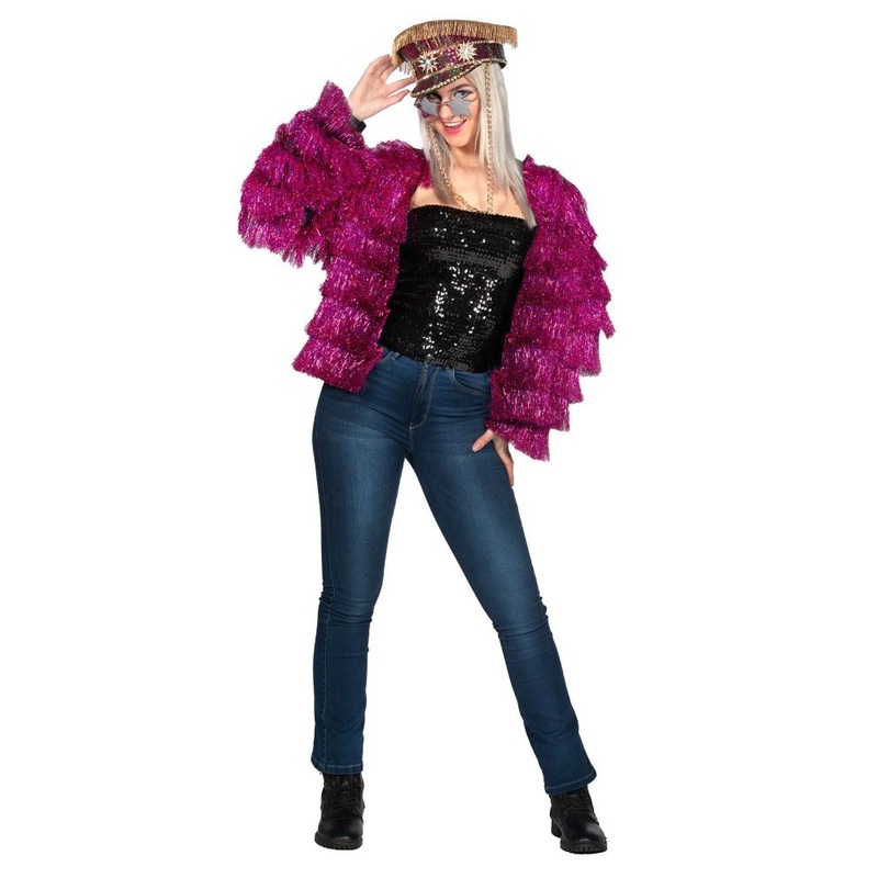 Tinsel Jacket Pink for Women