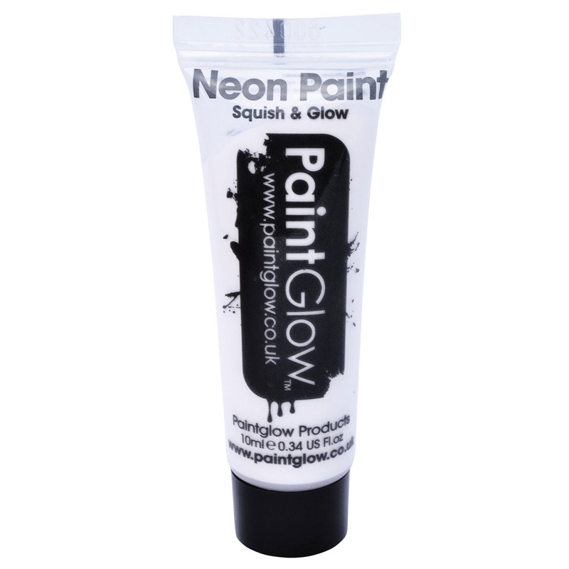 White UV neon body paint