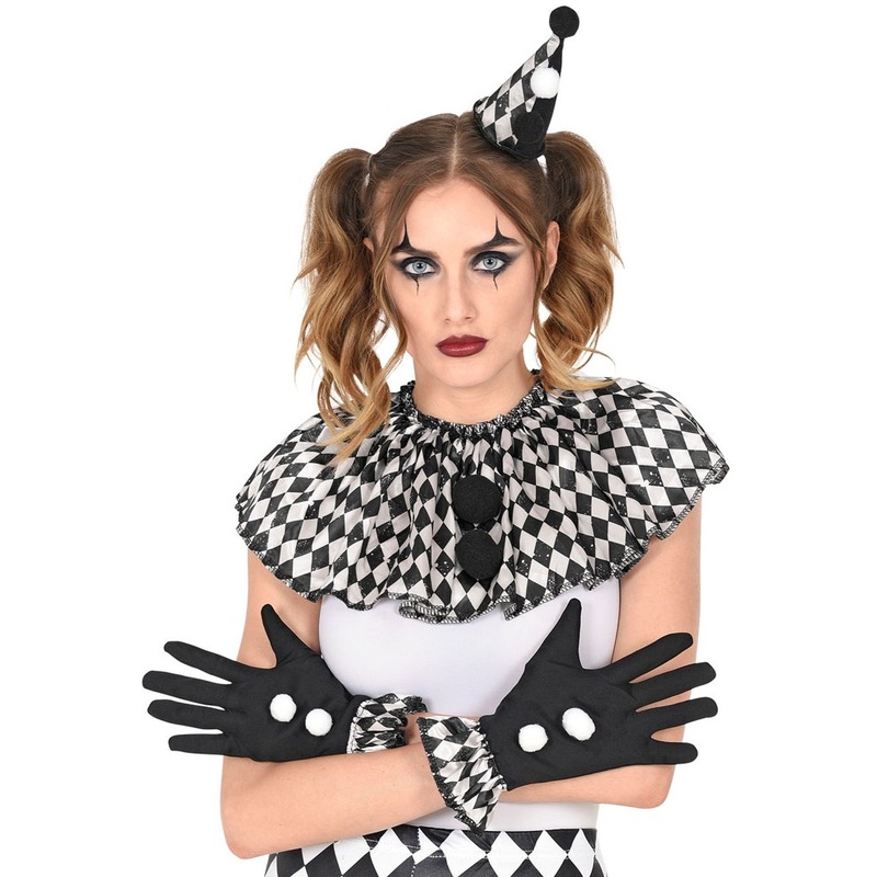 3-piece harlequin set for adults