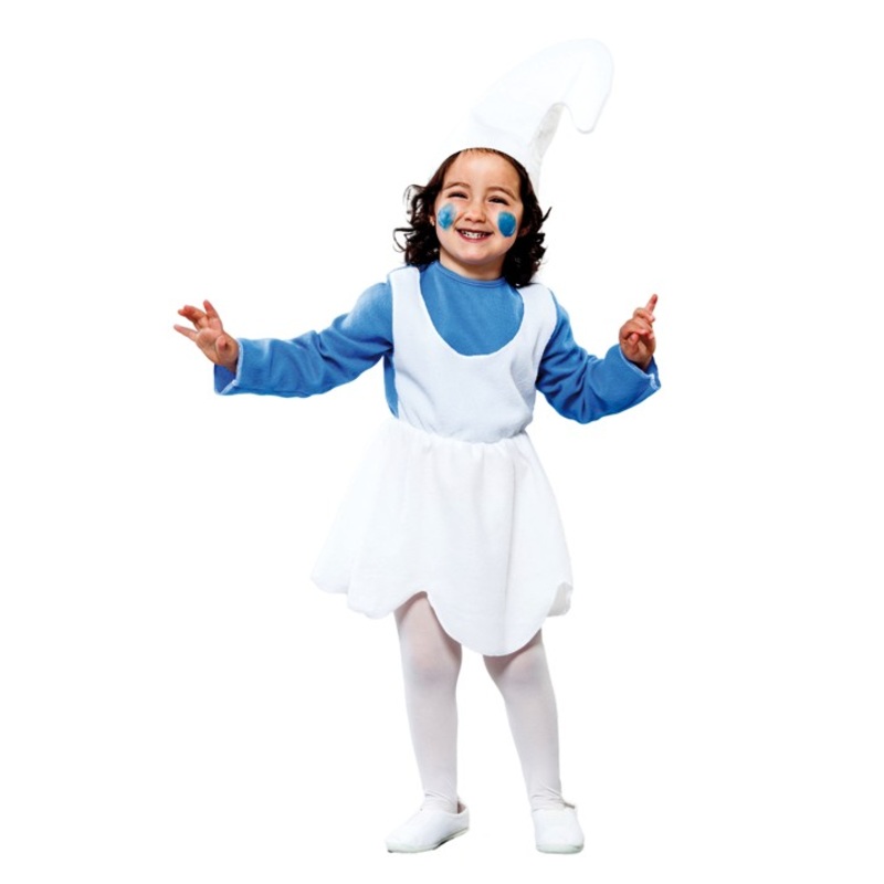Blue dwarf house child costume