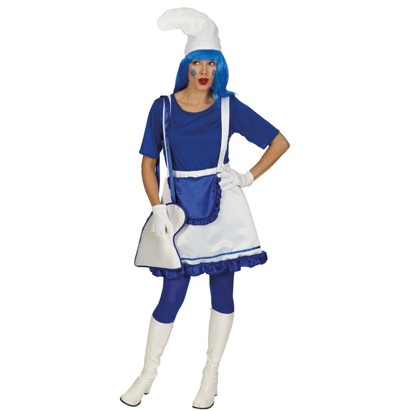 Blue dwarf woman costume 36-38