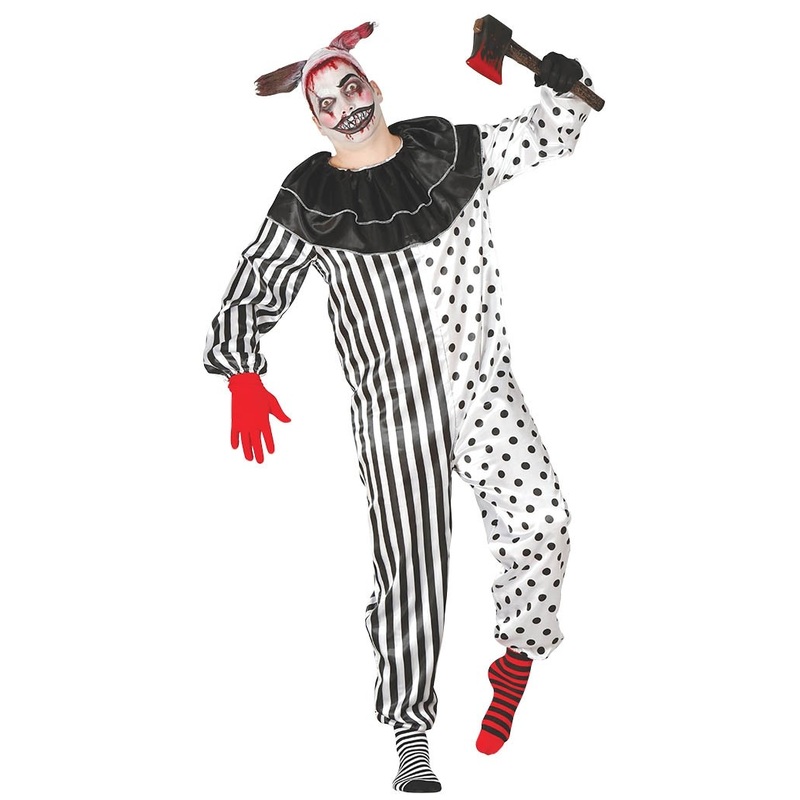 Clown Krishan pattern mix men's costume 48-50