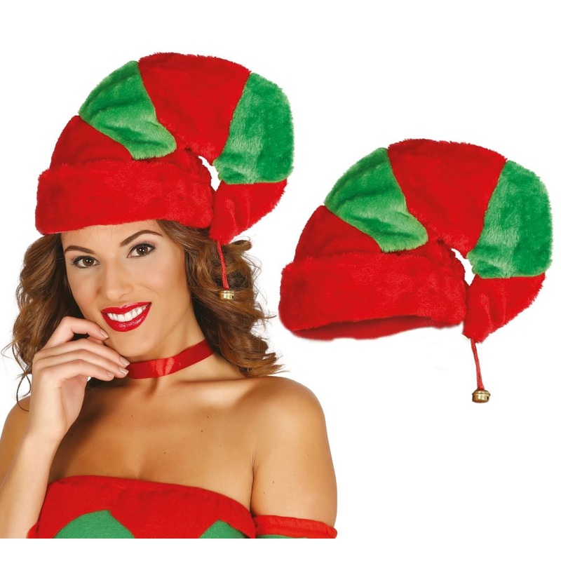 Fluffy Christmas elf hat Mary
