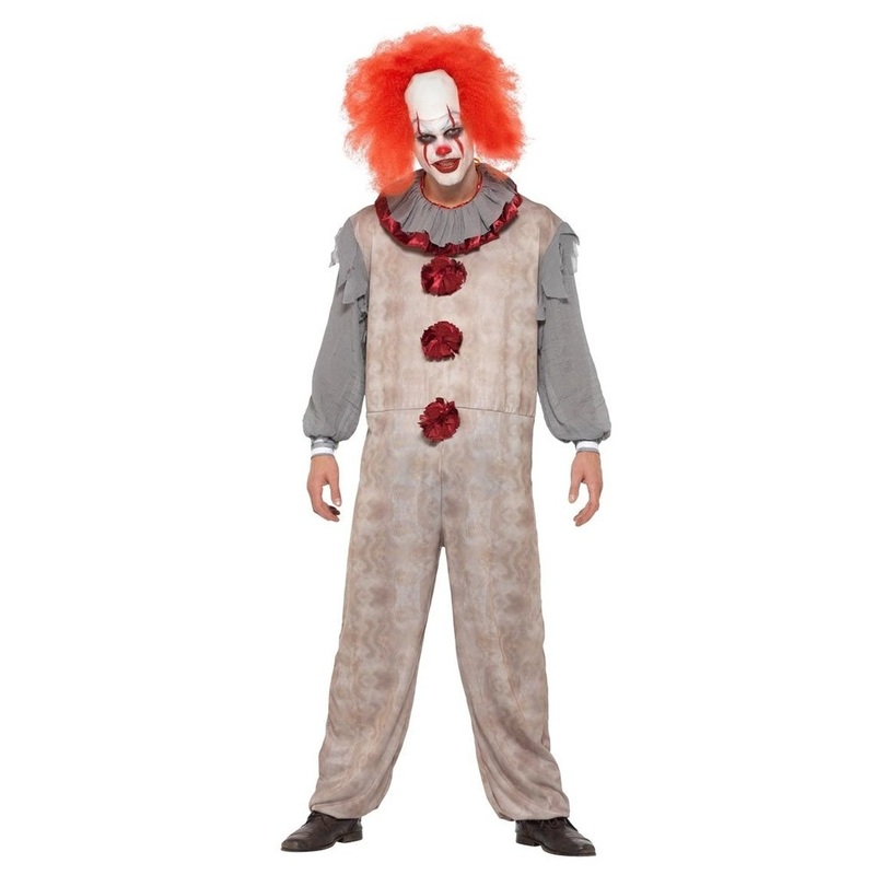 Horror clown vintage costume M