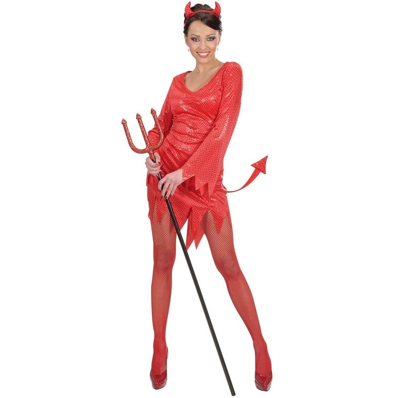 She-Devil Sandy Sequin Costume S