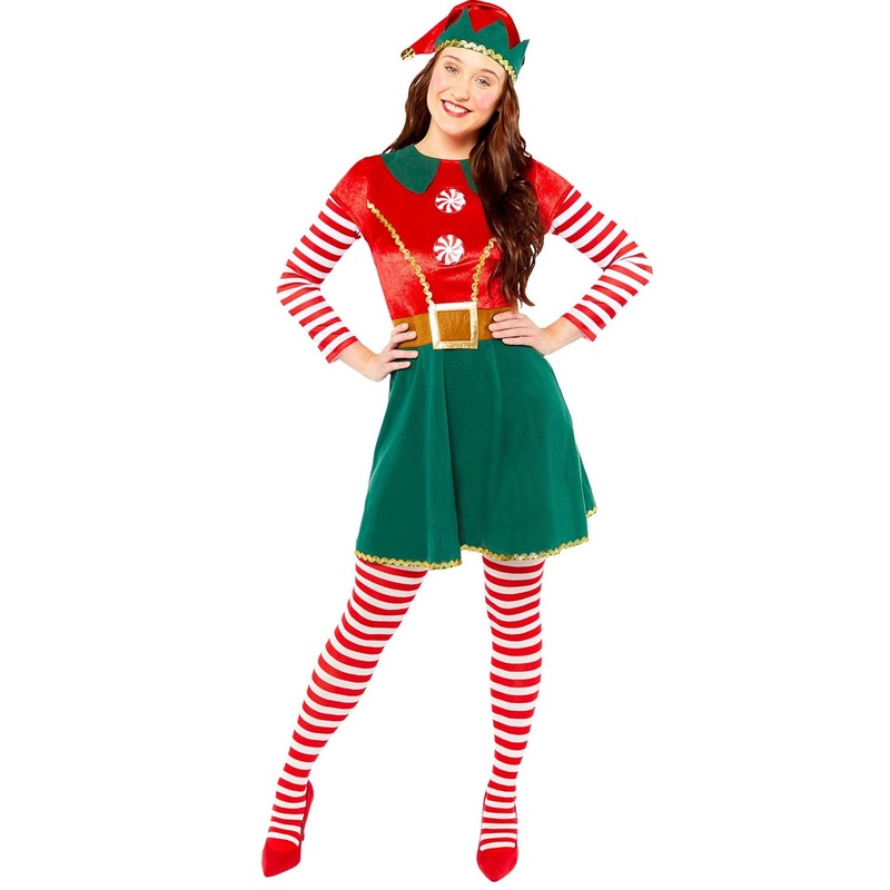 Sweet Christmas Elf costume for women XS