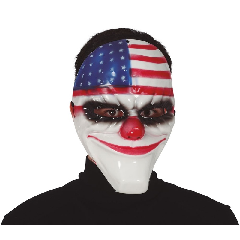USA horror clown mask for adults