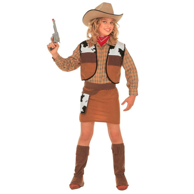 Cowgirl Charlie costume for girls 128