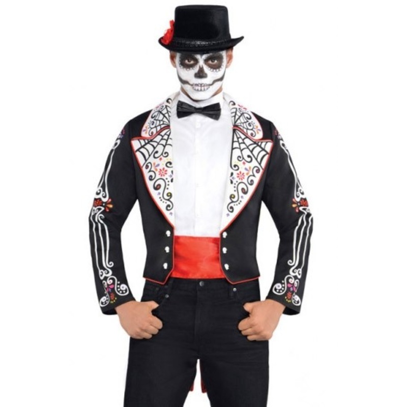 Day of the Dead jacket for men