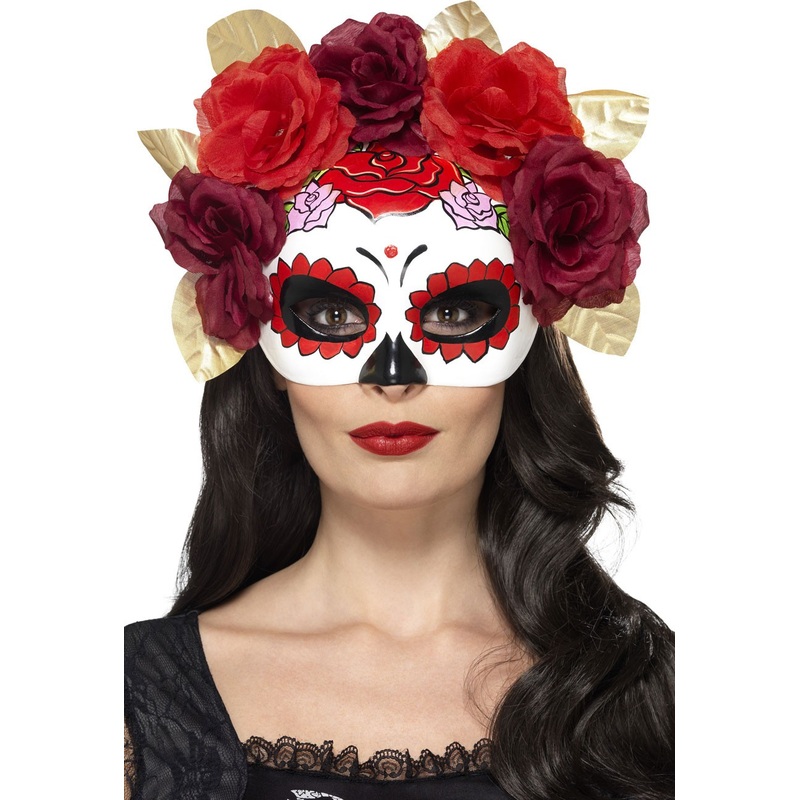 Day of the Dead La Roswita Seorita Mask