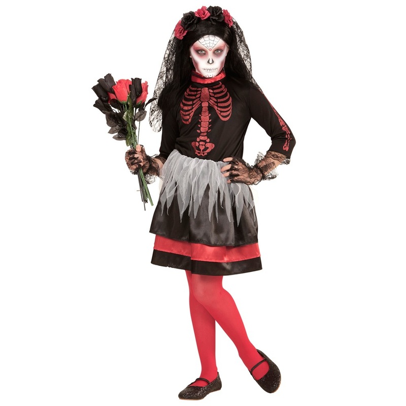 Death bride costume Jelinda for girls 128
