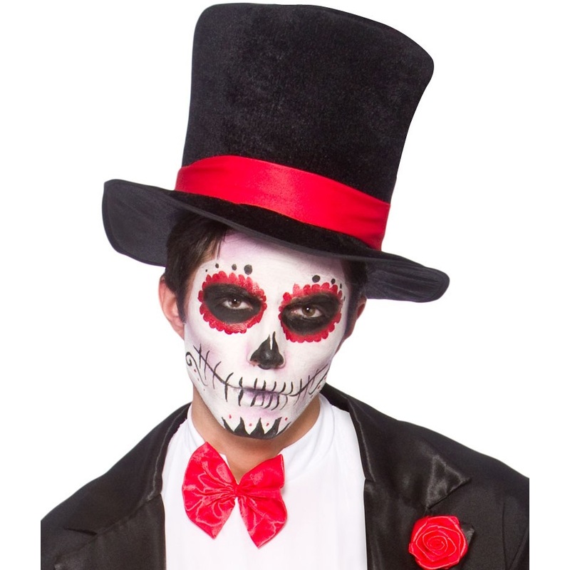 Dia De Los Muertos Top Hat