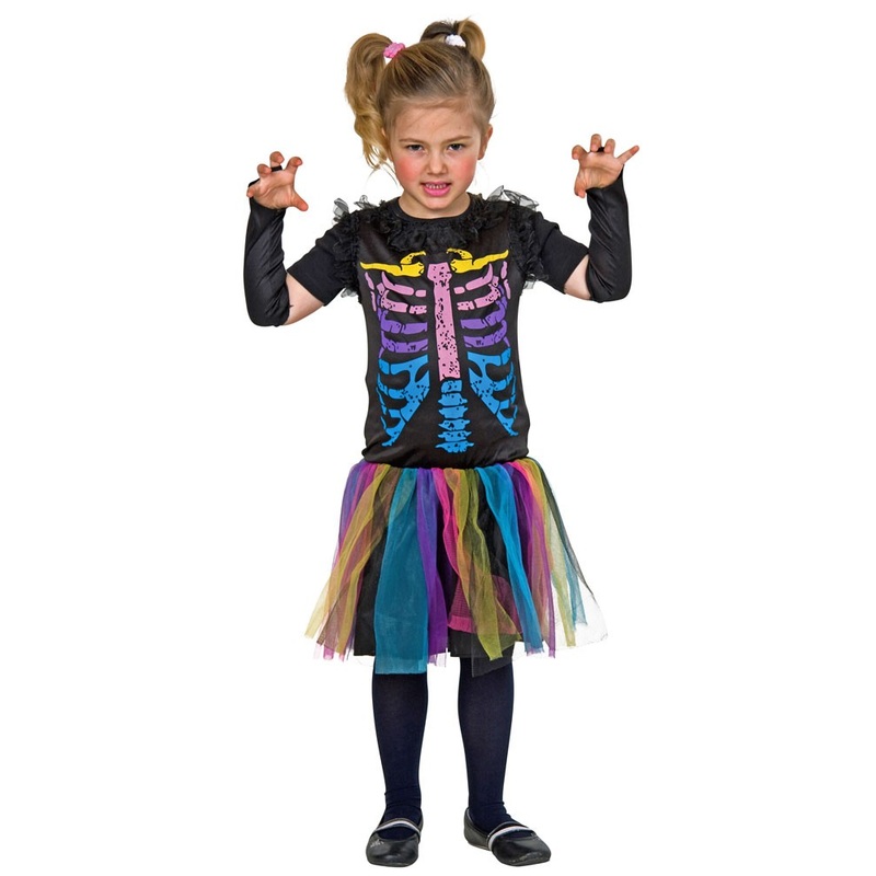 Happy skeleton costume for kids