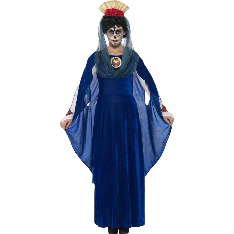 Holy day of the dead women's costume S