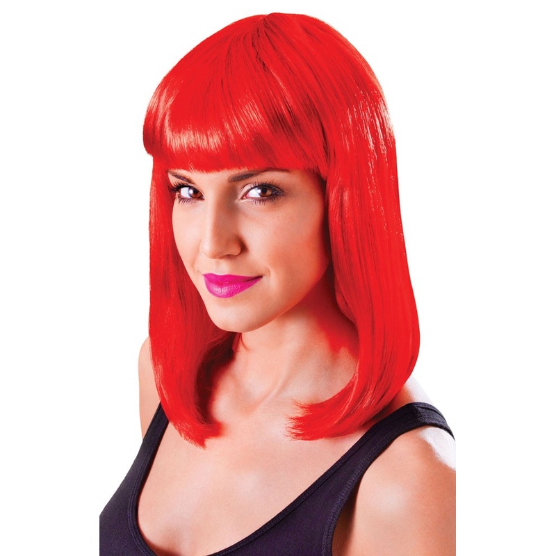 Patty party wig red