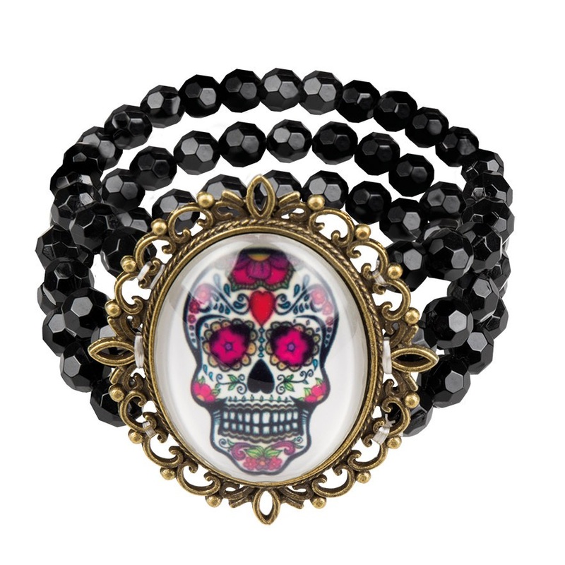 Skull bracelet Halloween