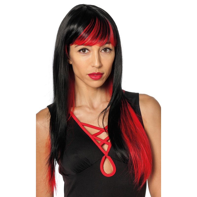 Teufelslady Andina long hair wig