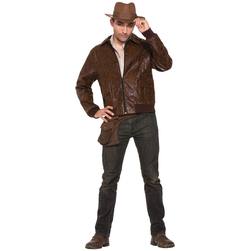 Brown hip pouch