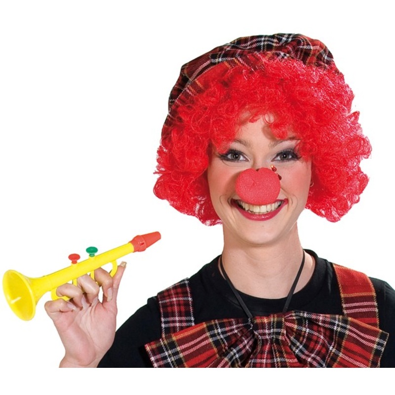 Clown nose red
