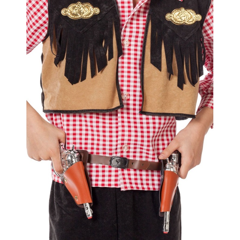 Cowboy double holster for children
