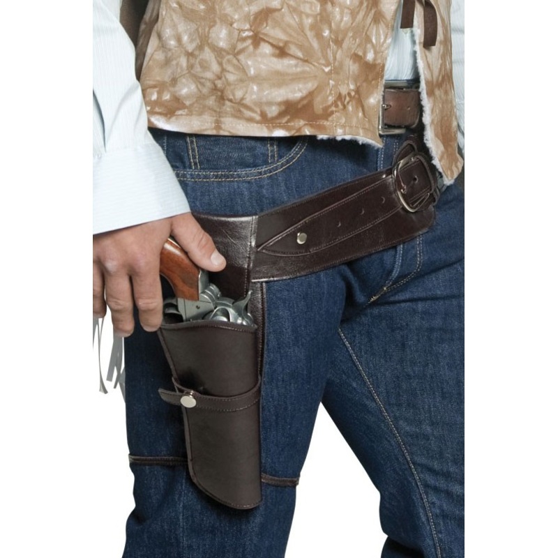 Cowboy pistol belt