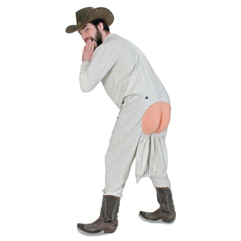 Cowboy underwear jumpsuit with rump
