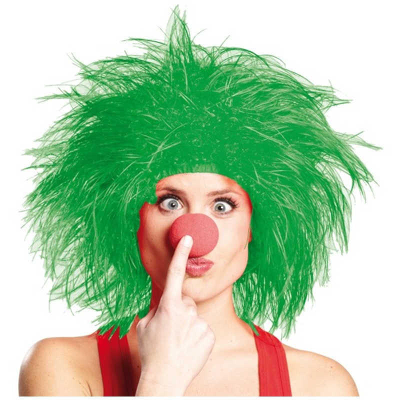 Disheveled Struwwelpeter Wig-Green