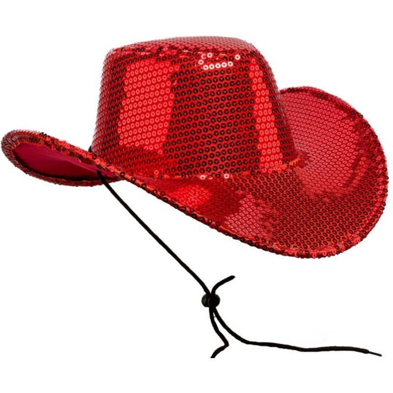 Glamor cowboy hat with sequins