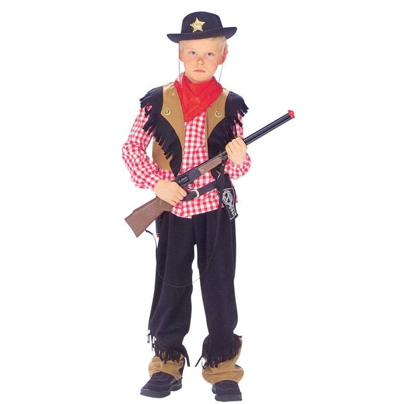 Little western cowboy Jake child costume 128