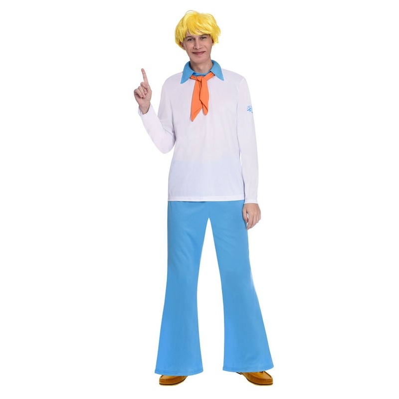 Scooby Doo Fred men's costume M