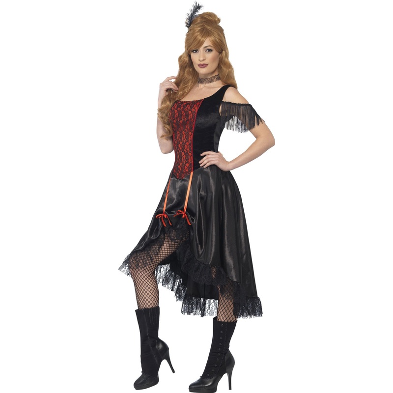Sina Saloon Lady ladies costume XS