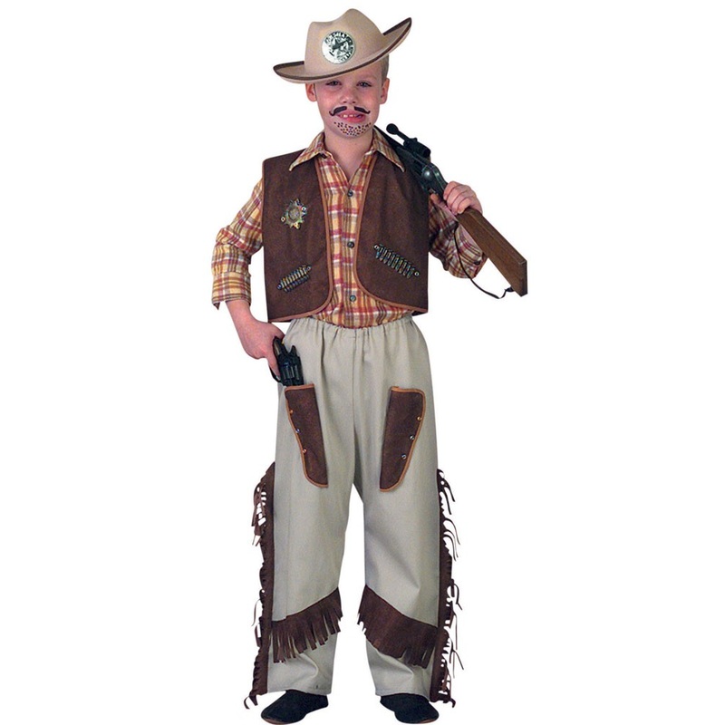 Texan Sheriff Benito Child Costume 116