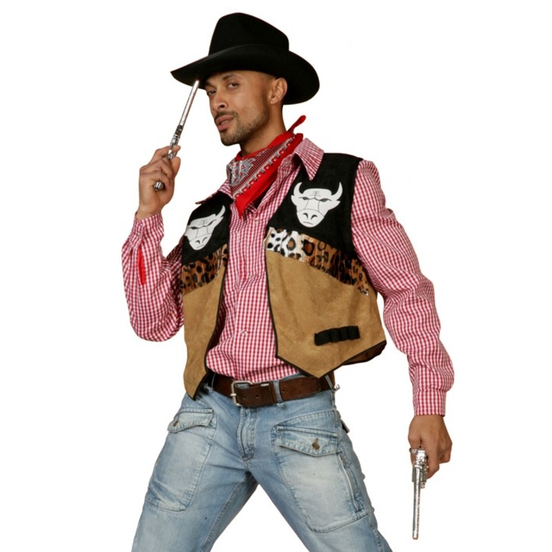 Wild western cowboy vest 50