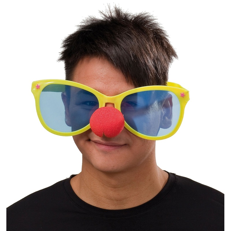XXL clown sunglasses
