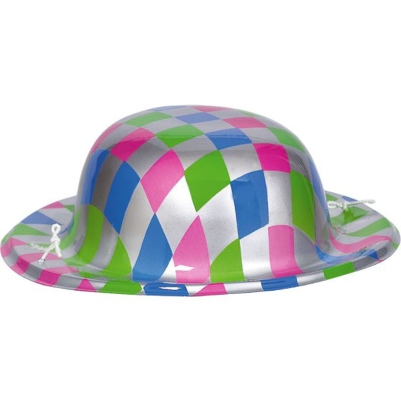 70s Disco Fever mini hat colorful