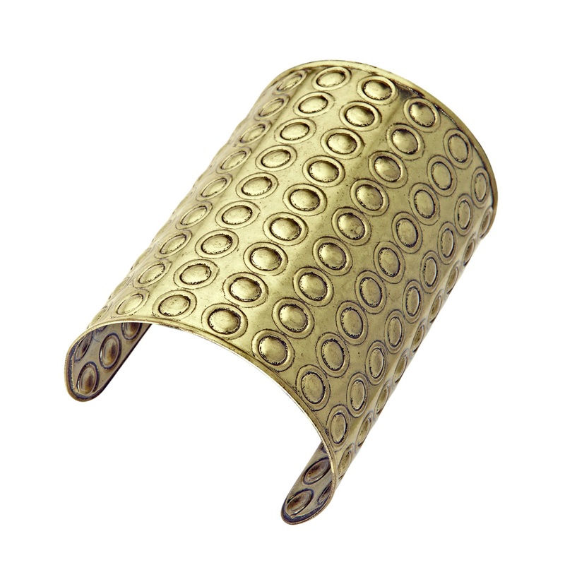 Bracelet with round studs gold