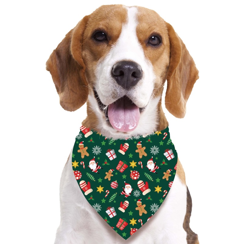 Christmas scarf for dogs