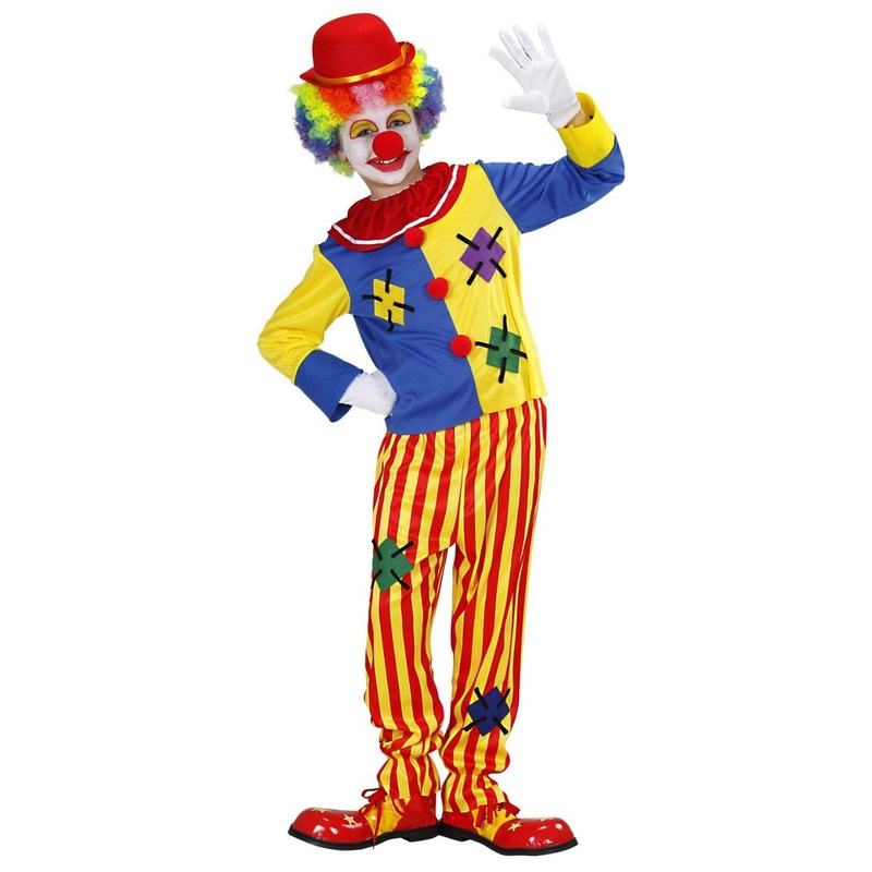 Circus clown Fridolin child costume 128