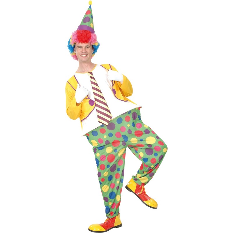 Circus clown Fridolin costume padded