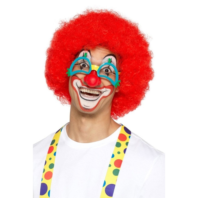 Clown glasses Charly with nose