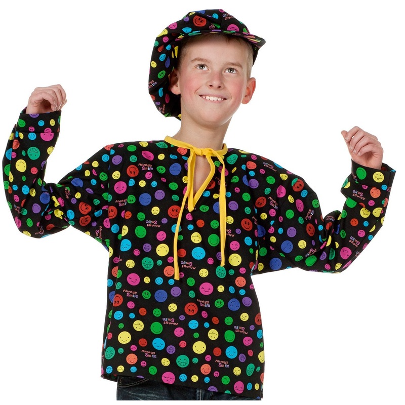 Colorful dotted kids shirt