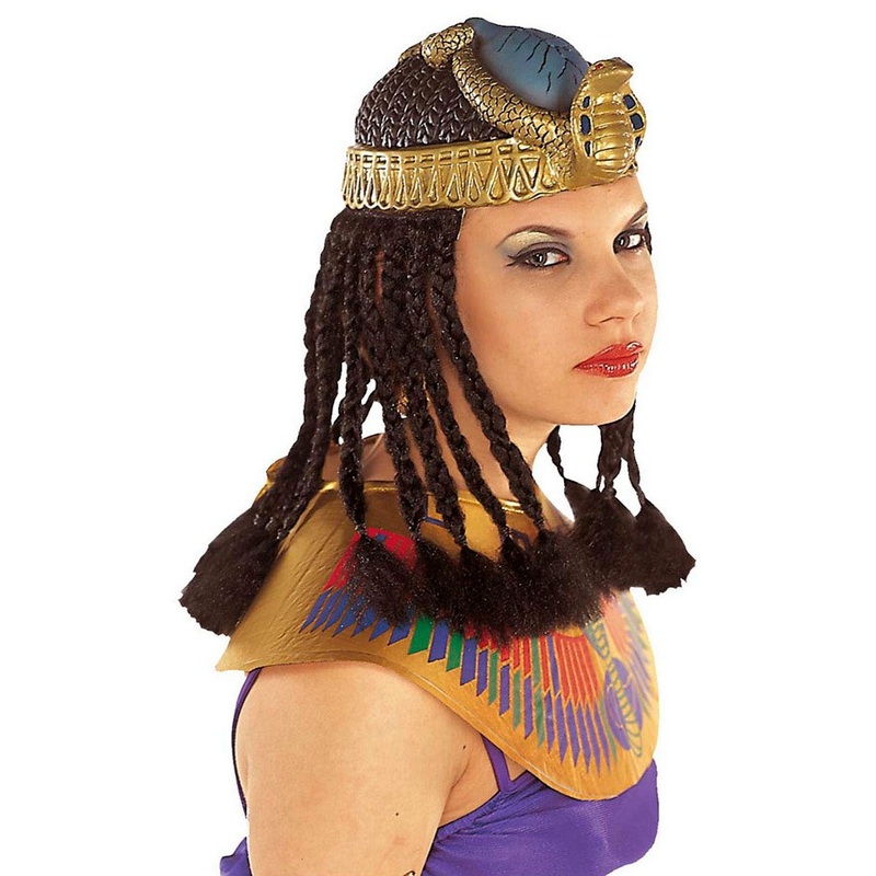 Egyptian Tethanur headgear with braids
