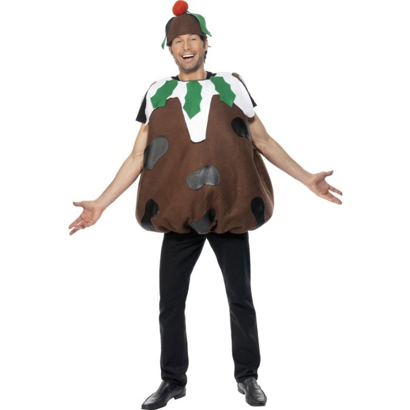 Funny Christmas pudding costume