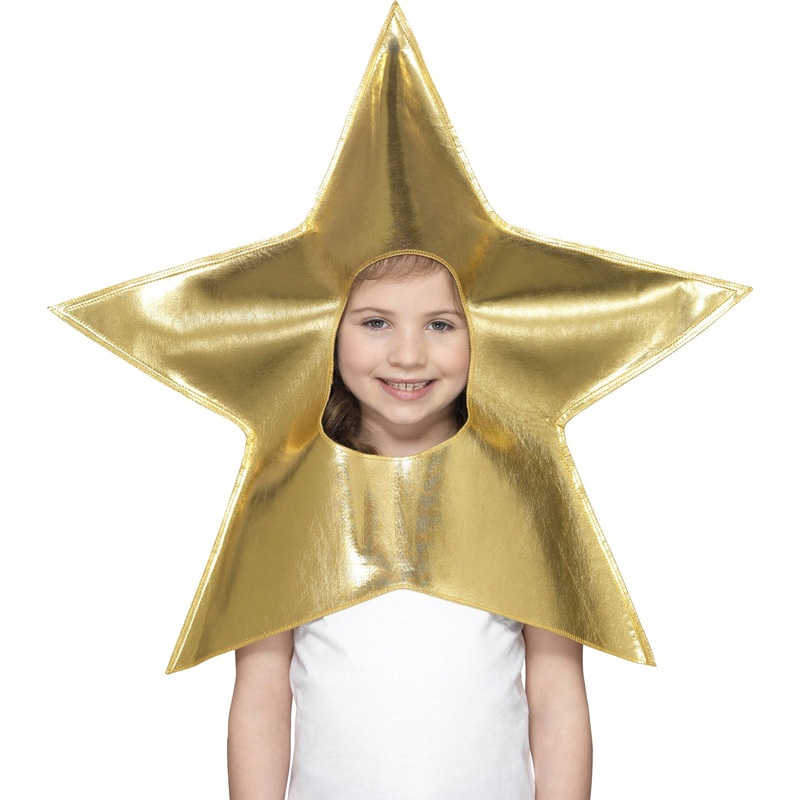 Golden children's star cap