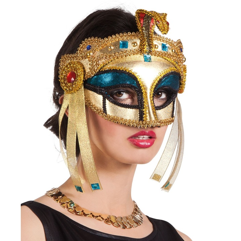 Golden eye mask Cleopatra
